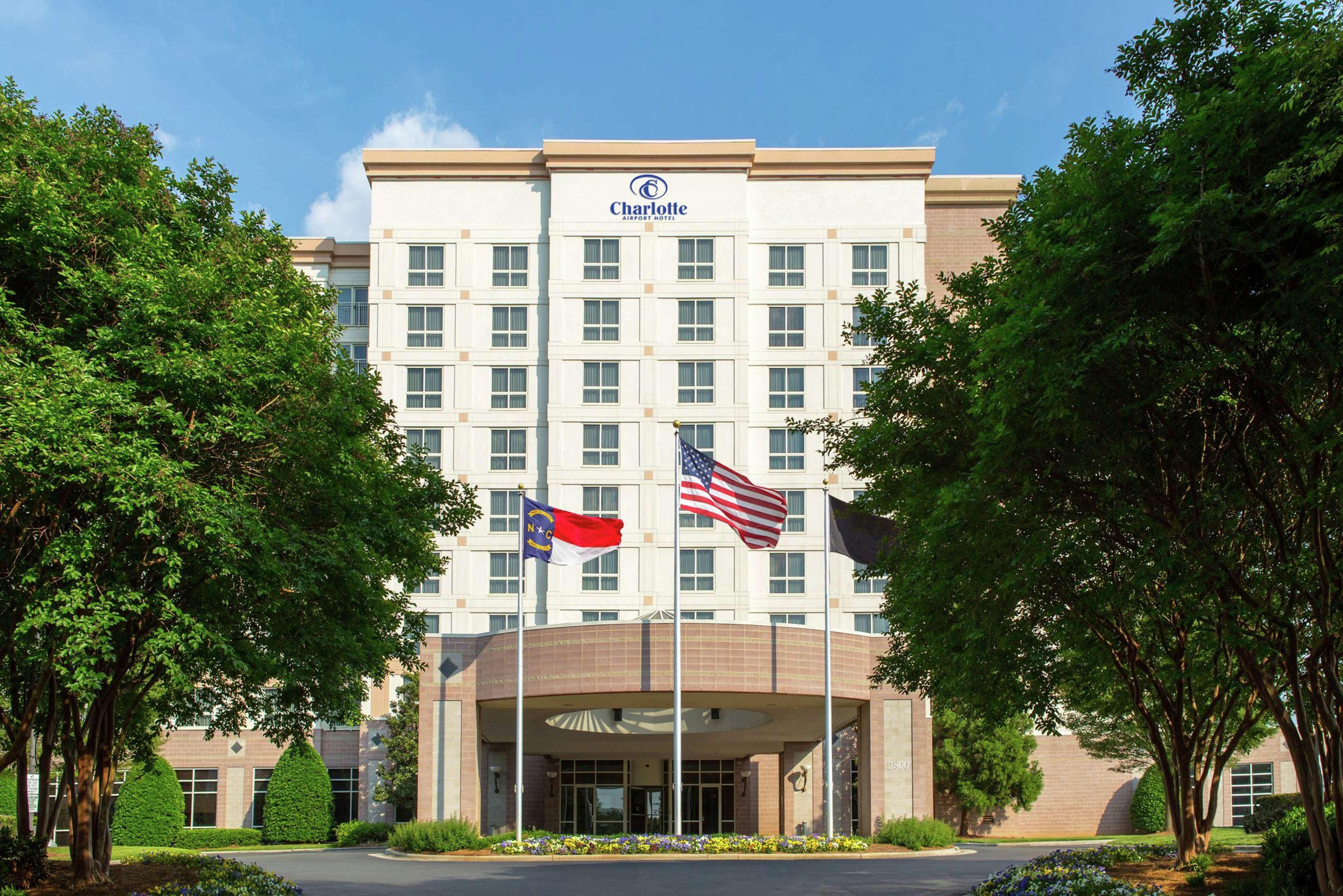 Hilton Charlotte Airport Hotel Esterno foto